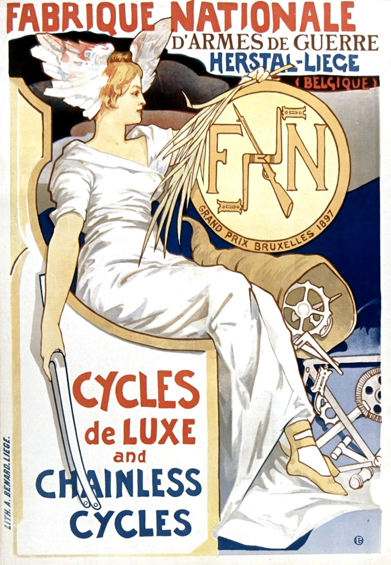 Illustration for article titled 29 Wonderful Bike Ads From the Golden Age Of Cycling